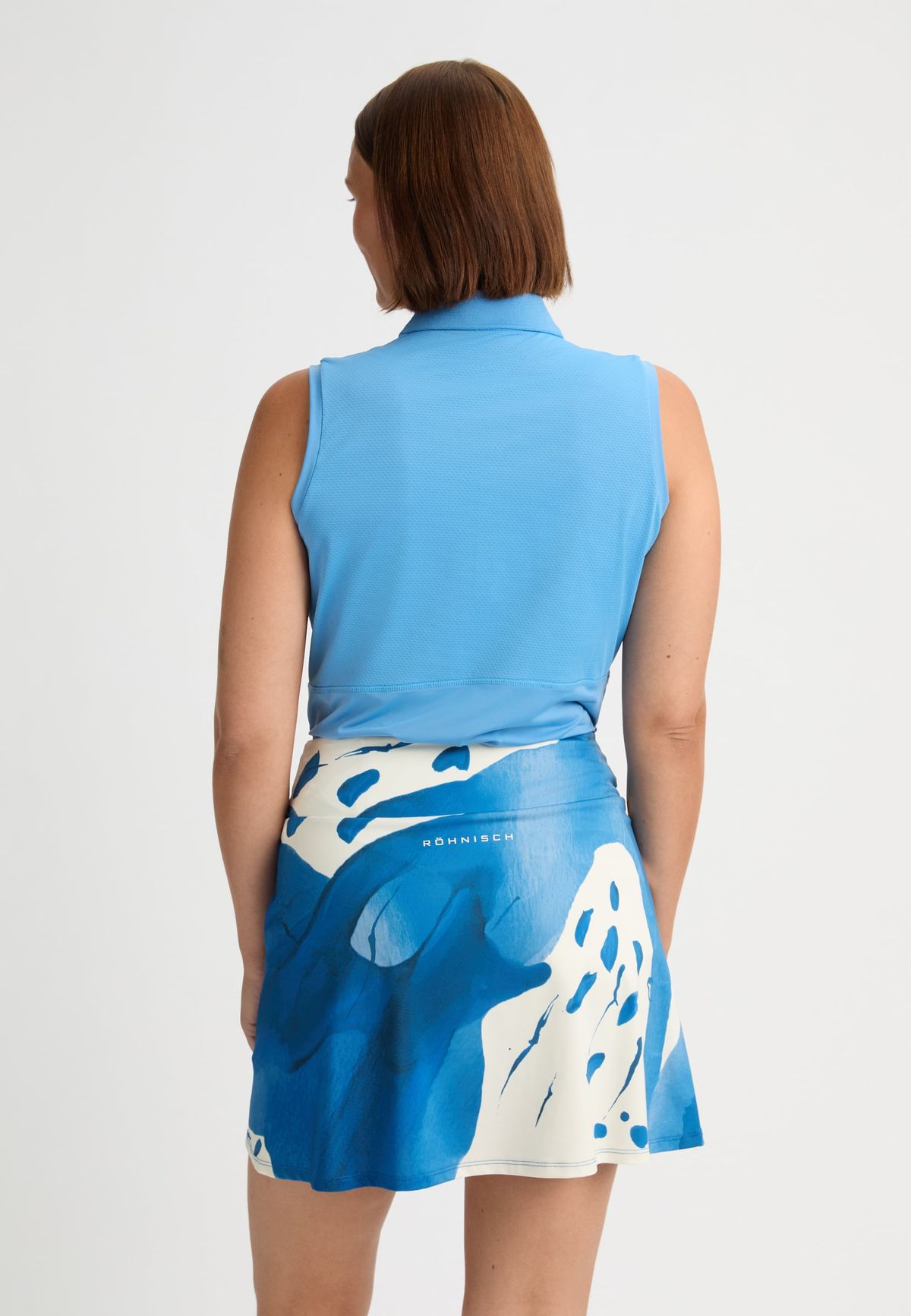 Ultra Viola UV Skort, Blue Aquarelle