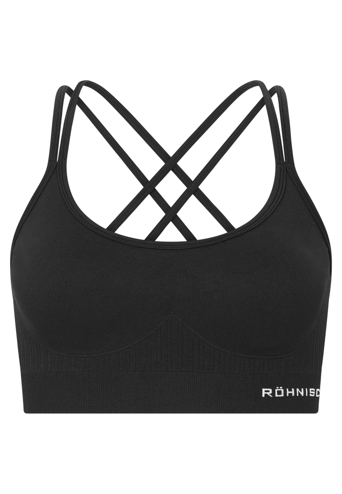 Seamless Flex Sportsbra, Black