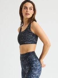 Grey Leo Print