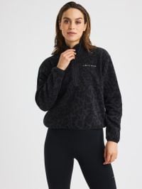 Grey Leo Print