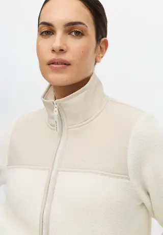 Phoebe Pile Jacket, Peyote Beige