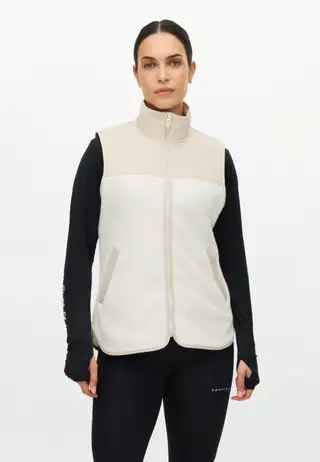 Phoebe Vest, Peyote Beige