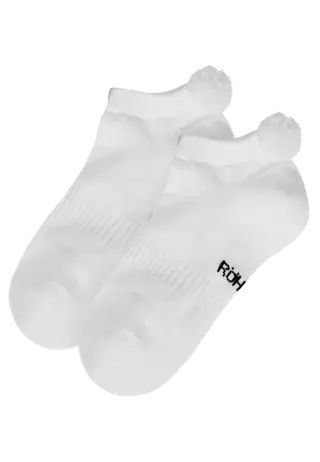 2-pack Functional Pompom Socks, White