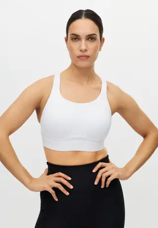 Firm High Support Sportsbra, White
