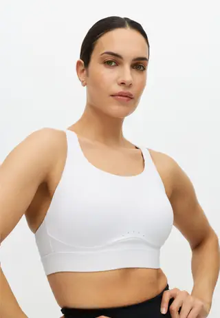 Firm High Support Sportsbra, White