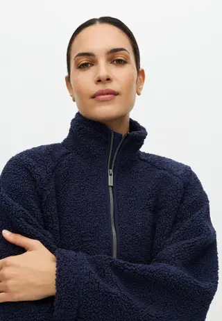 Cloud Pile Jacket, Indigo