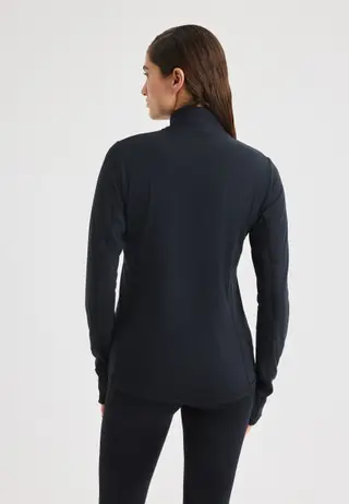 Layering Half Zip, Black