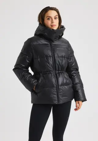 Saf Short Parka, Black