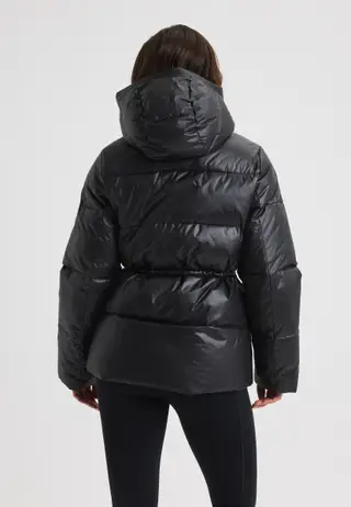 Saf Short Parka, Black