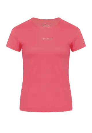 Jacquard Short Sleeve Top, Fruit Dove