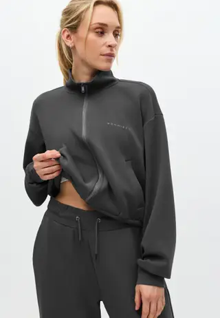 Scuba Soft Wide Pants, Dark Shadow