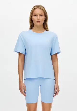 Rohnisch Cotton Tee, Chambray Blue