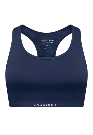 Flattering Mesh Sportsbra, Indigo