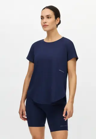 Motion Tee, Indigo