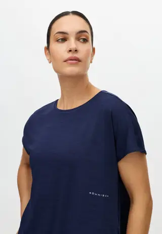 Motion Tee, Indigo