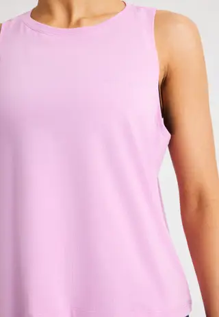 Clara Cropped Tank, Smoky Grape