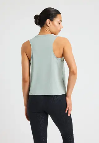 Clara Cropped Tank, Belgian Block