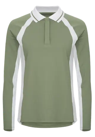 Pitch Thermal Poloshirt, Sage Green