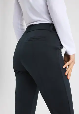 Thermal Stretch Pull on Pants, Black