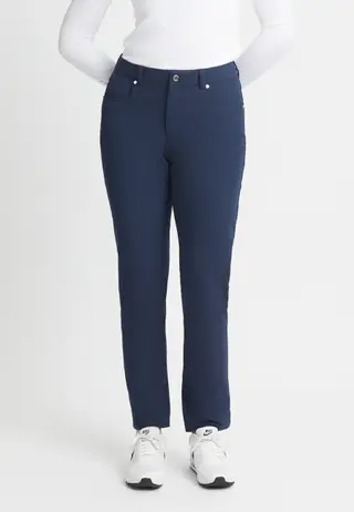 Chie Brushed Pant 32, Navy