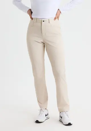 Chie Brushed Pant 32, Micro R Check Oat