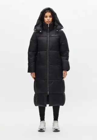 City Padded Coat, Black