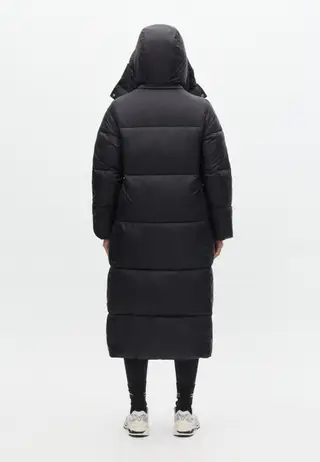 City Padded Coat, Black