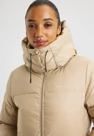 City Padded Coat, Hummus