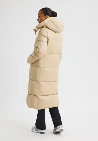 City Padded Coat, Hummus