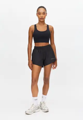 Wind Shield Run Shorts, Black