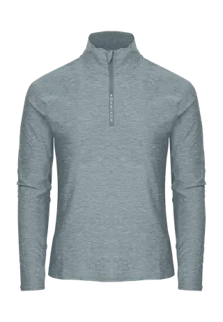 Midlayer Half Zip, Stormy Sea