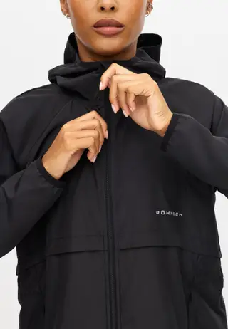 Wind Shield Run Jacket, Black