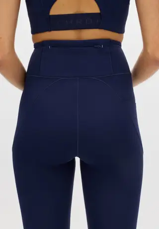 Weightless High Intensity High Waist Tights, Indigo