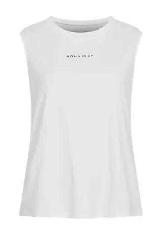 Team Logo Tank Top, White