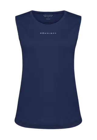 Team Logo Tank Top, Indigo