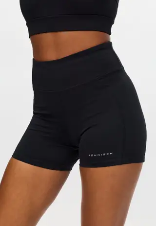 Flattering Reg Waist Hotpants, Black