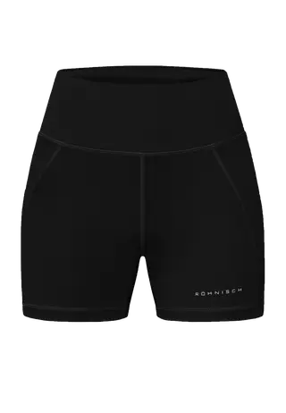 Flattering Reg Waist Hotpants, Black