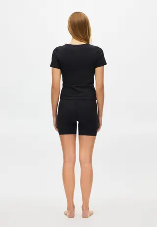 Rib Drymotion Tee, Black