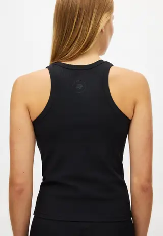 Rib Drymotion Singlet, Black