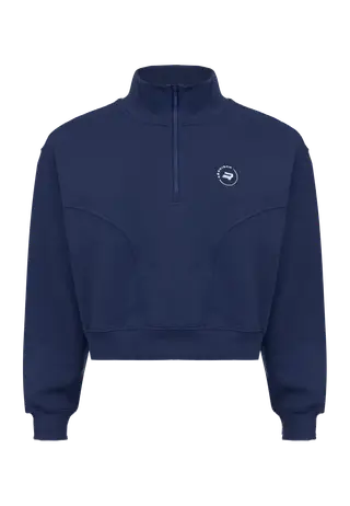 Base Sweat Half Zip - half zip jumper women - Röhnisch | Röhnisch