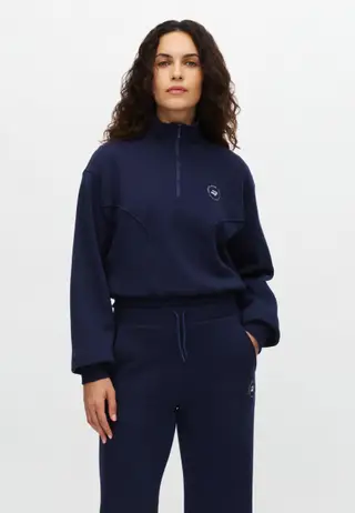 Base Sweat Half Zip - half zip jumper women - Röhnisch | Röhnisch