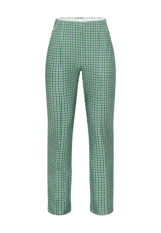 Clubhouse Highwater Slacks, Minicheck Green