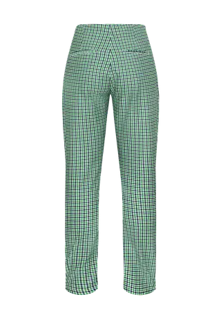 Clubhouse Highwater Slacks, Minicheck Green
