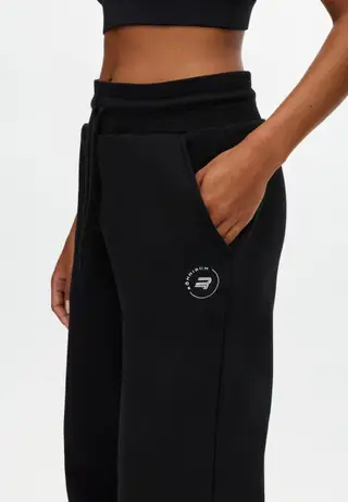 Base Sweat Wide Pants, Black
