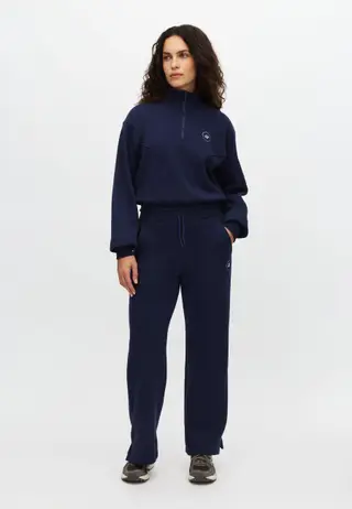 Base Sweat Wide Pants, Indigo