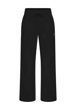 Base Sweat Wide Pants, Black