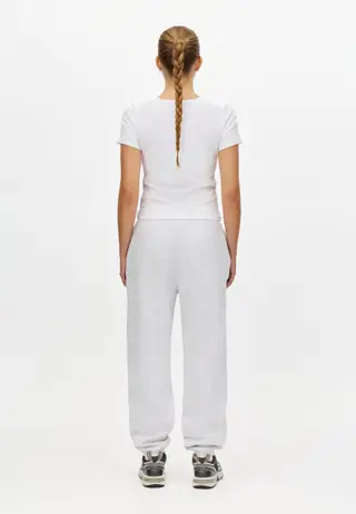 Base Sweatpants, Light Grey Melange