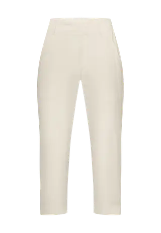 Ultimate Performance Capri, Oat Pinstripe
