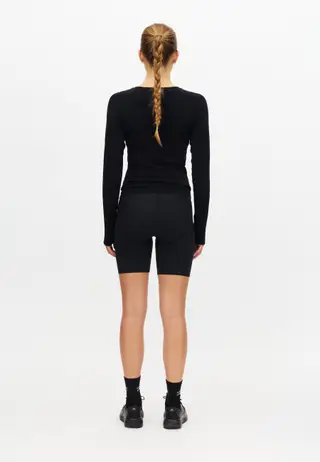 Seamless Flex Long Sleeve, Black