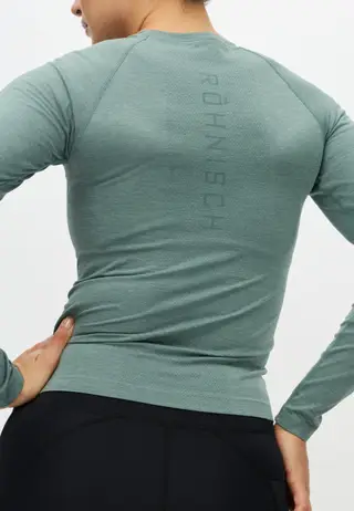 Seamless Flex Long Sleeve, Stormy Sea